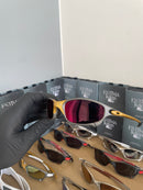 JULIET METAL PINADO 24K ARO XMETAL LENTE TANZANITE