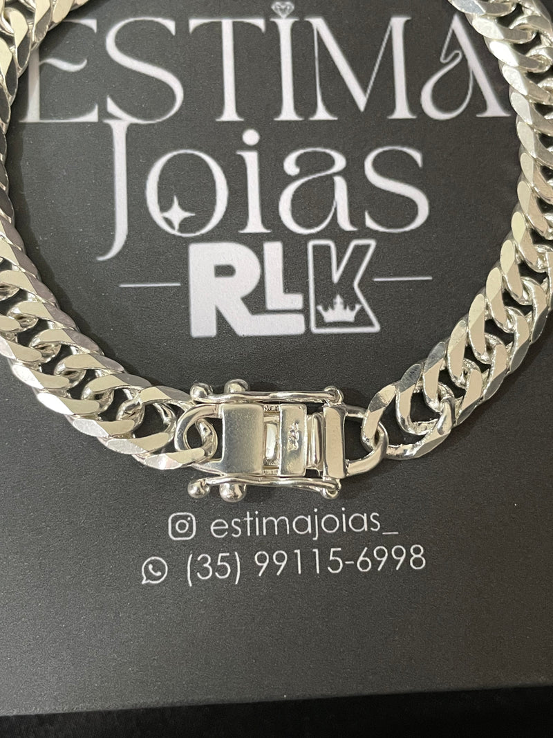 Pulseira Elo Duplo 8mm