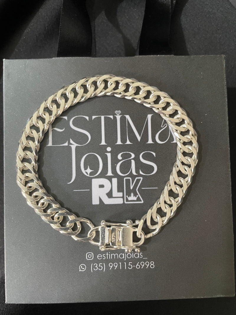 Pulseira Elo Duplo 10mm