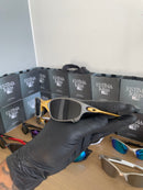 JULIET METAL PINADO 24K ARO XMETAL LENTE ESPELHADA